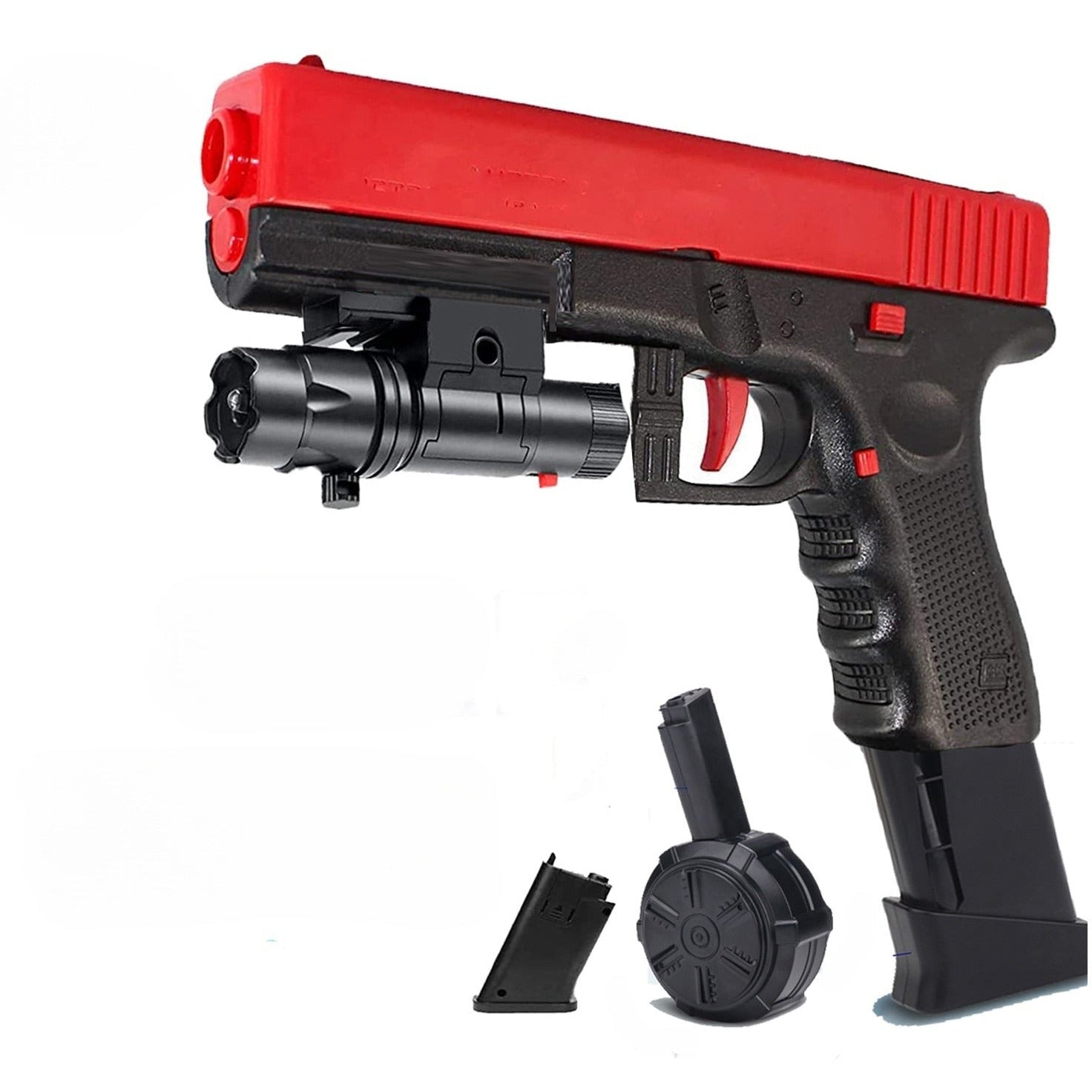 GLOCK 18 RED ELECTRIC GEL BLASTER Briliantz