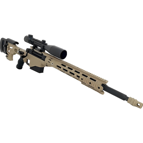 JIEYING MSR sniper gel blaster with realistic design, metal components, and manual bolt-action operation. JIEYING MSR sniper gel blaster with realistic design, metal components, and manual bolt-action operation.