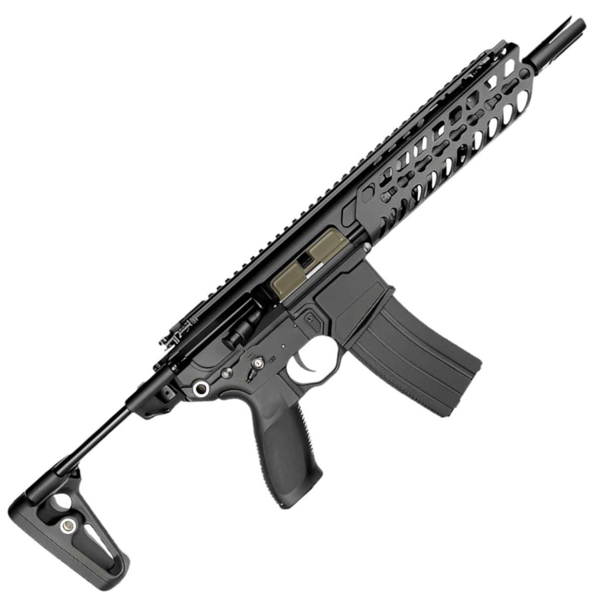 Black SIG MCX gel blaster by Lehui with rechargeable battery, goggles, and extra gel balls included. Black SIG MCX gel blaster by Lehui with rechargeable battery, goggles, and extra gel balls included.