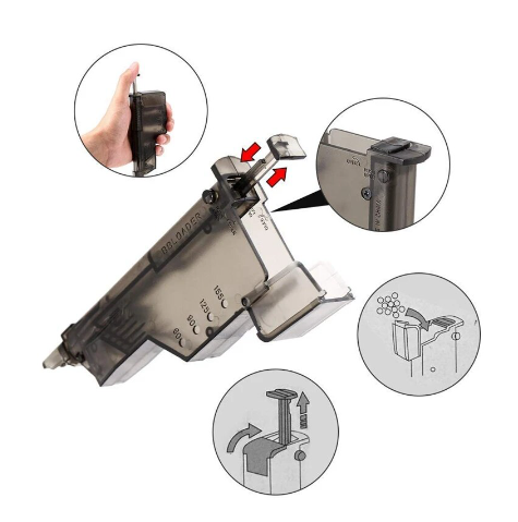 User-friendly Gel Blaster Speed Loader with 155-round capacity User-friendly Gel Blaster Speed Loader with 155-round capacity