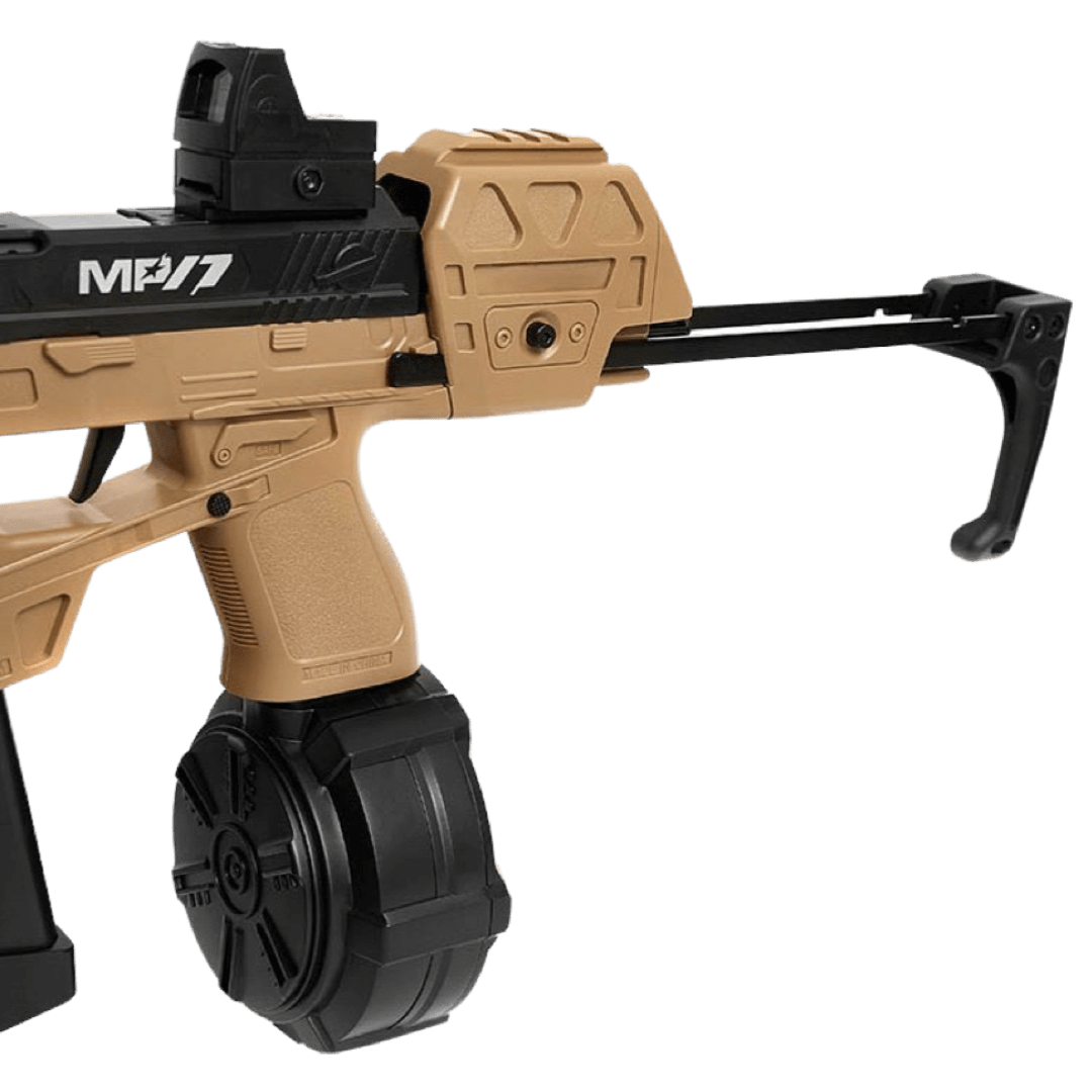 Unleash action with the MP17 Electric Gel Blaster! Unleash action with the MP17 Electric Gel Blaster!